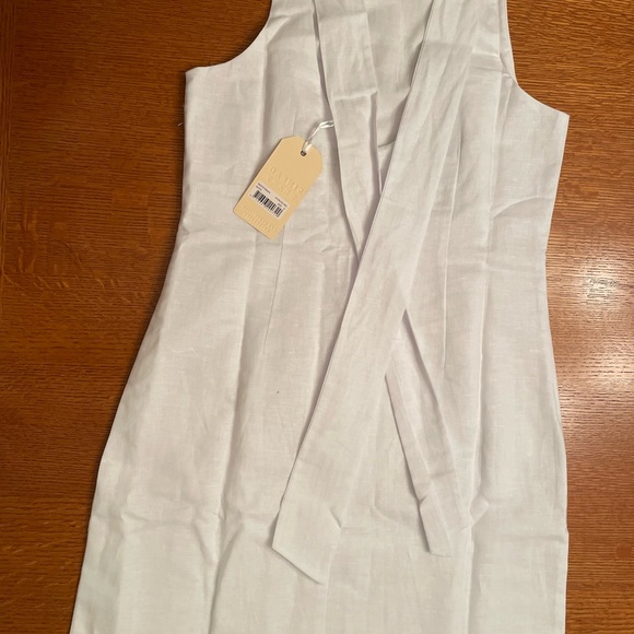 Sinead Keary linen dress. Size 6 - Picture 5 of 5